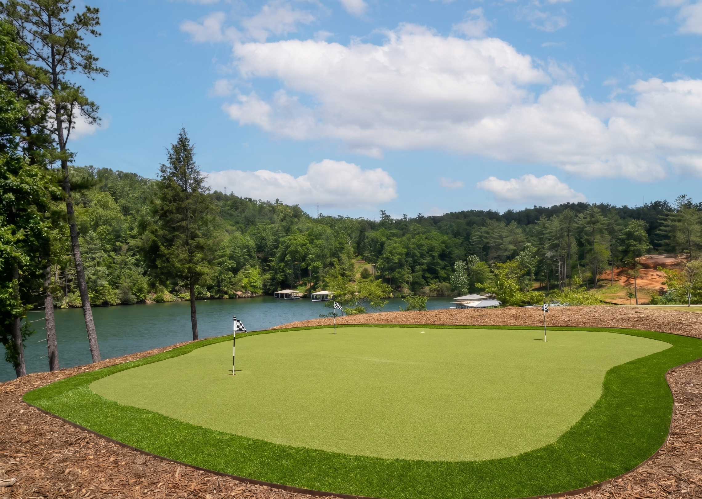Landscape Design Seneca, SC Lake Home