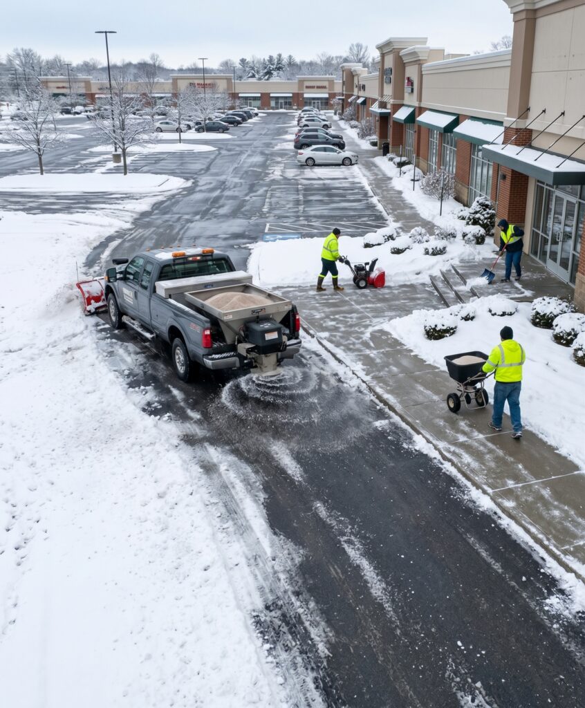Commercial Snow and ice management Greenville, South Carolina